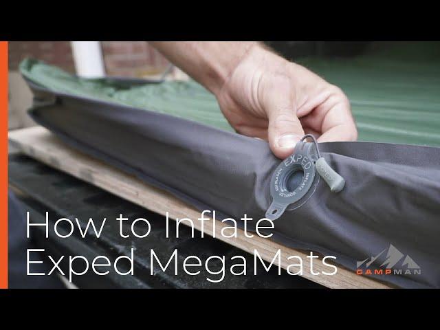 How to Inflate Exped MegaMats