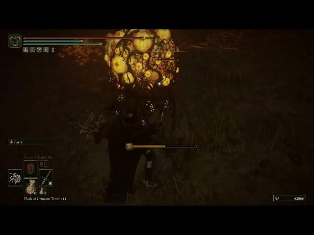 Easy way to kill Yellow Madness Creature in Abyssal Woods || Elden Ring DLC