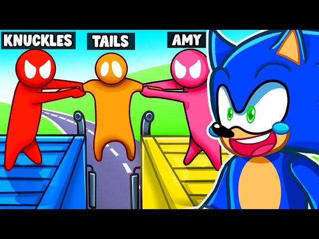 Trolling My BEST FRIENDS in Gang Beasts...