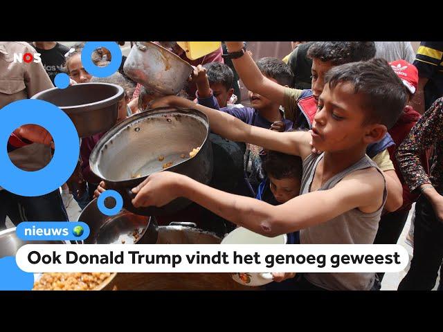 Israël en VS proberen afspraken te maken over hulp in Gaza