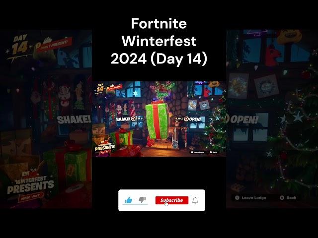 Fortnite WINTERFEST (Day 14)