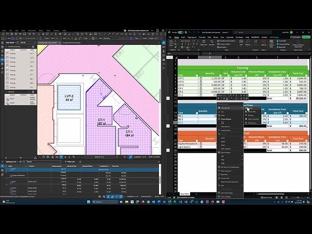 Bluebeam Revu & Microsoft Excel – Perfect Together!