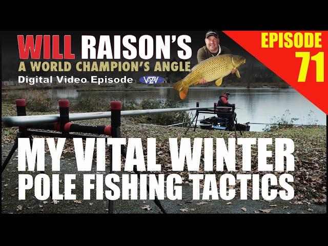 Will Raison's VITAL Winter Pole Fishing Tactics