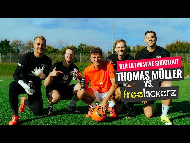 Der ultimative Shootout zwischen den freekickerz und Thomas Müller – Was für eine Challenge!!