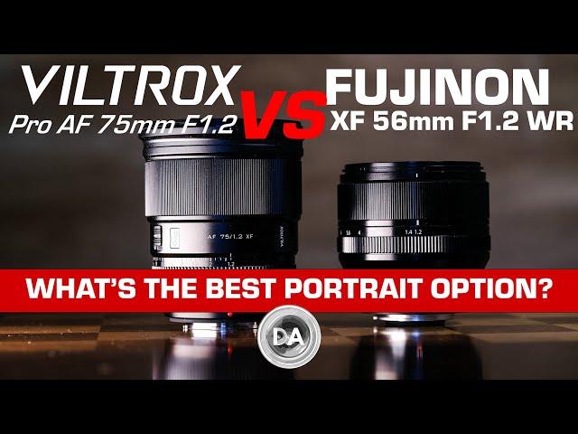 Viltrox Pro AF 75mm F1.2 vs Fuji XF 56mm F1.2 WR  | Best X-Mount Portrait Lens?