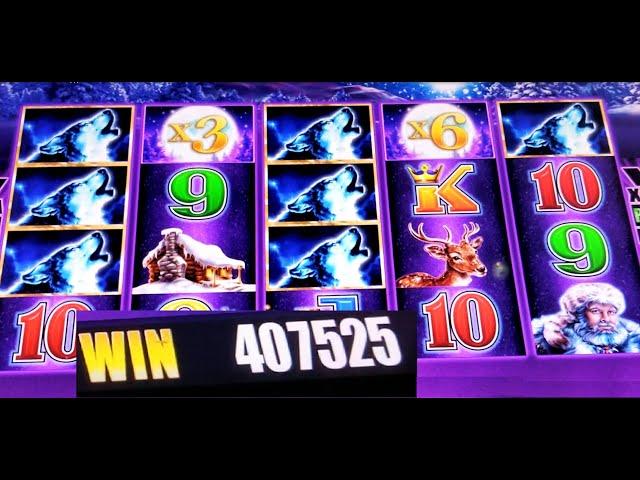 Massive Jackpot Handpay on $2.50 Bet! Timber Wolf Deluxe