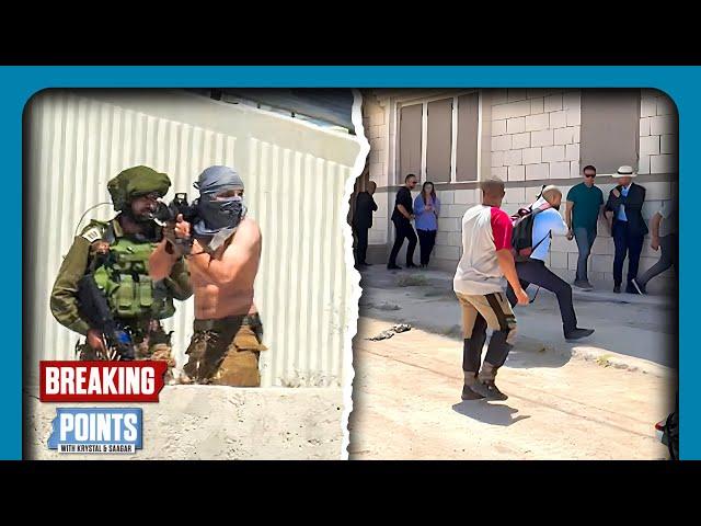 WATCH: IDF FIRES on EU Diplomats in West Bank