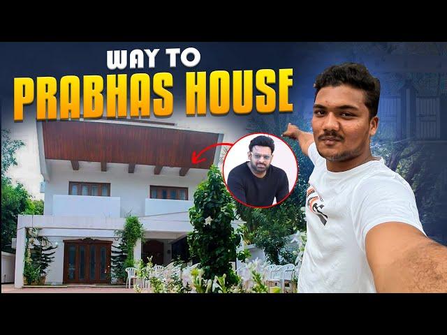 Way To Prabhas House | Complete Tour | Telugu Vlogs | Hellokaka