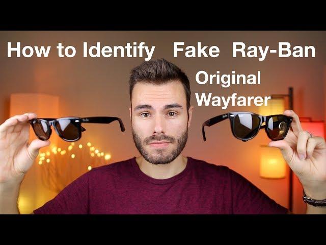 How to Identify Fake Ray-Ban Original Wayfarer Classic