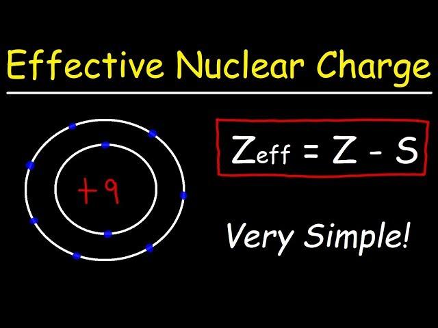 How To Calculate The Effective Nuclear Charge of an Electron