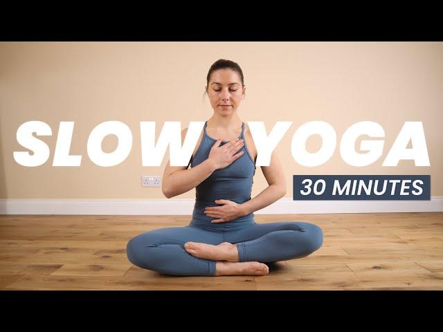 Slow Yoga Flow for Self Care and Relaxation