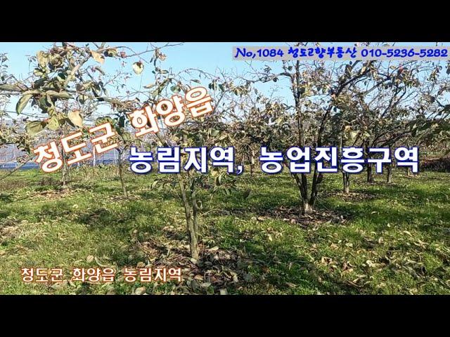 (1084)청도군 화양읍 농림지역