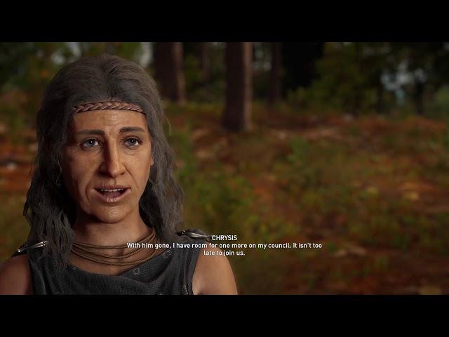 AC Odyssey Where to find Chrysis After she escapes?