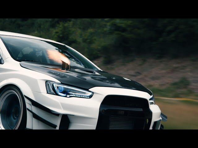 Big Turbo Varis Evo X Spits Flames | 4K