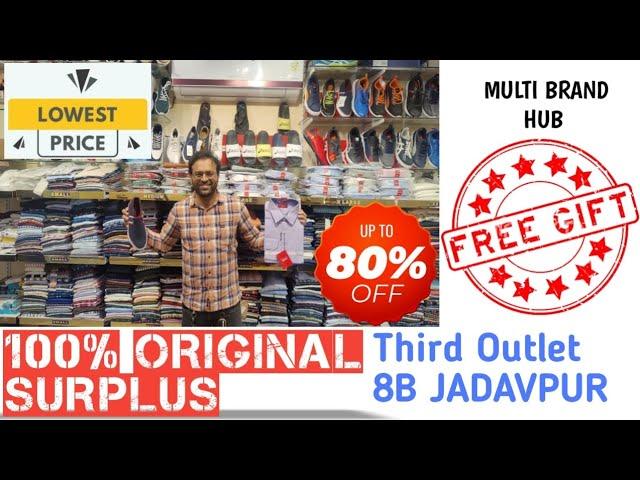 Surplus Brand | 3rd outlet Jadavpur store tour | Wholesale Retail | #multibrandhub #brand #fashion