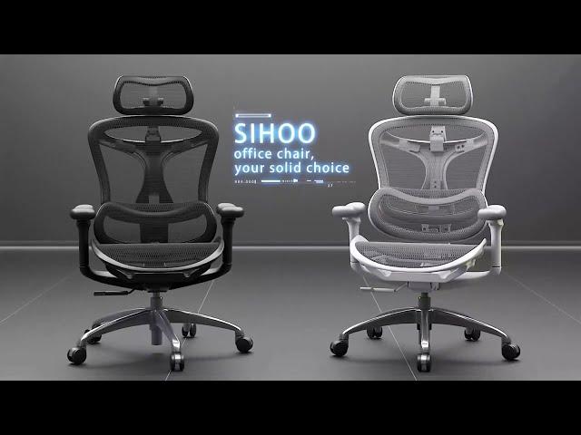 Do you sit for hours on end? SIHOO Doro C300 Ergonomic Office Chair is perfect for your chair!