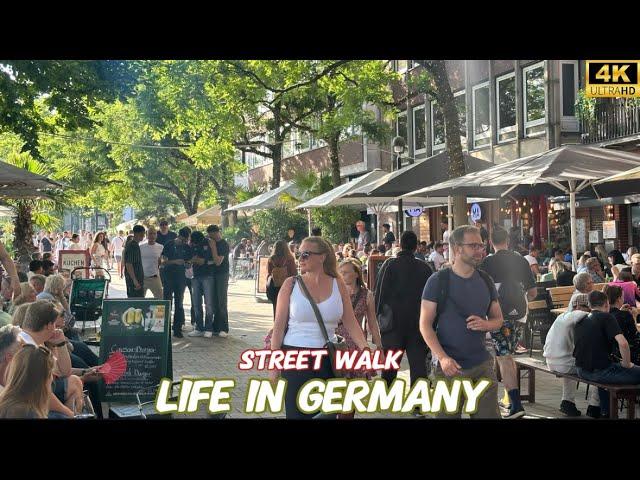 The Lively Life in Germany at Schlachte | Saturday in Bremen | 4K Street Walk