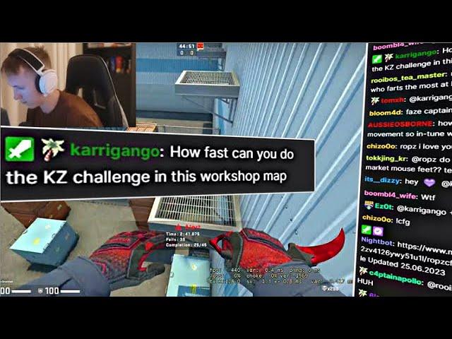 ropz - how fast can you do KZ challenge?