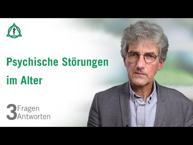 Psychische Störungen im Alter: 3 Fragen 3 Antworten | Asklepios