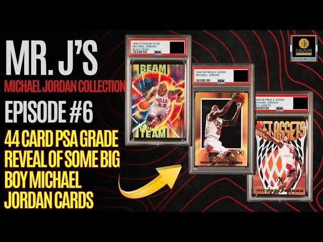 44 Jordan Card PSA Reveal & The Profit & Lo$$ Data - Mr. J's Collection - Episode #6