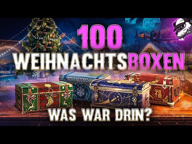 100 Weihnachtsboxen geöffnet - Was war drin? + Event Vorstellung