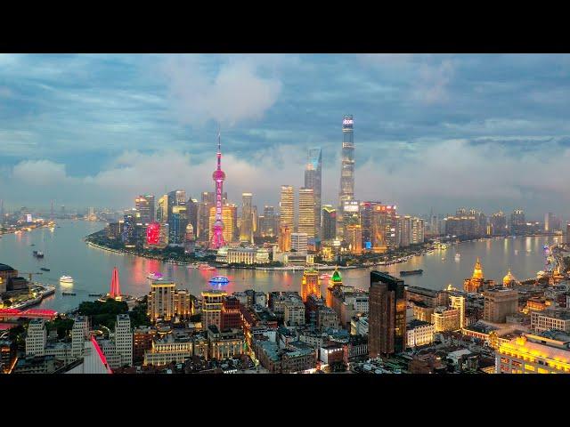 The largest city in China，中国第一大城市，上海中心大厦