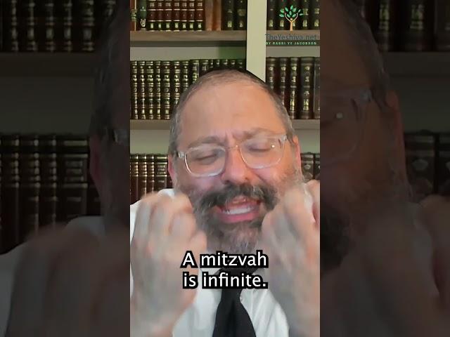 A Mitzvah Is INFINITE! #mitzvah #hidabroot #spirituality #judaism #torah #faith #jewishlife