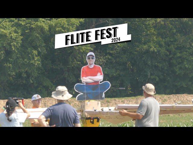 Nicholas Rehm's Giant Spinning Helicopter Wing Drone Airplane Thing at FLITE FEST 2024