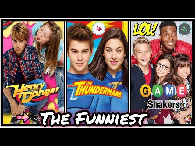 The Funniest Nickelodeon Stars Musical.ly | Henry Danger , Game Shakers, Thundermans Funny Musically