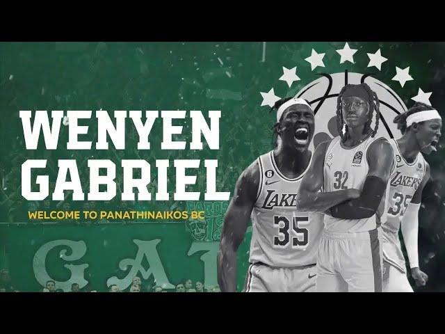 Wenyen Gabriel ● Welcome to Panathinaikos BC (4K)