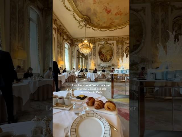  Le Meurice Alain Ducasse in Paris  #paris #hotel #luxury #travel #breakfast #luxurytravel