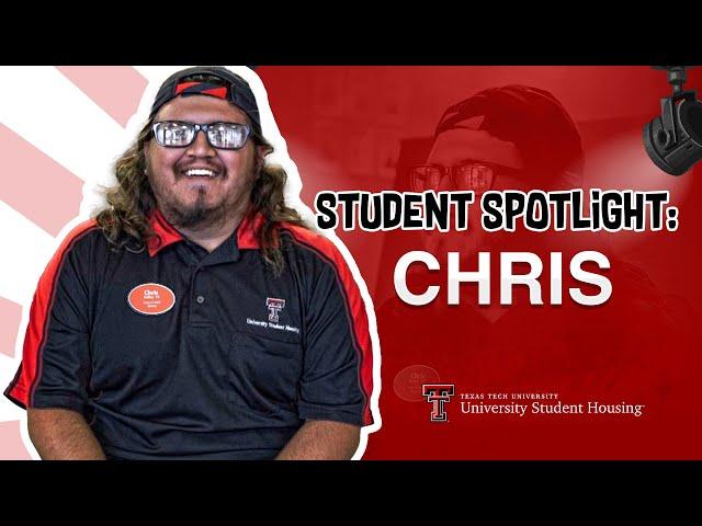 University Student Housing Spotlight: Chris Santos