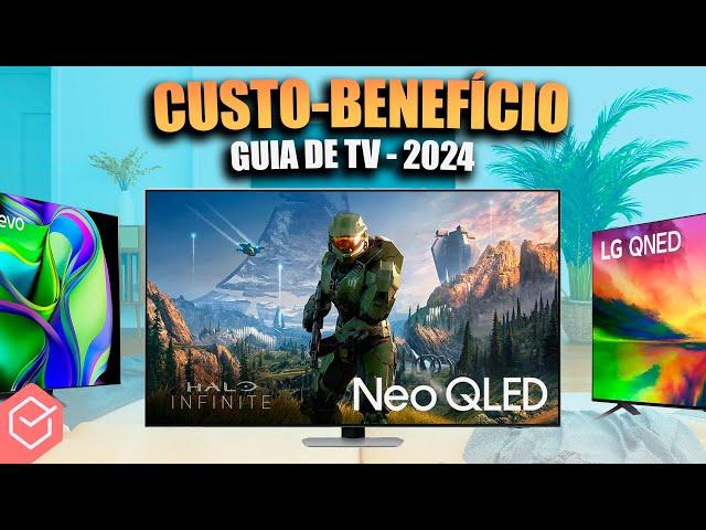 15 TVs 4K BOAS e BARATAS para comprar em 2024!! // Qual MELHOR TV CUSTO BENEFÍCIO!?