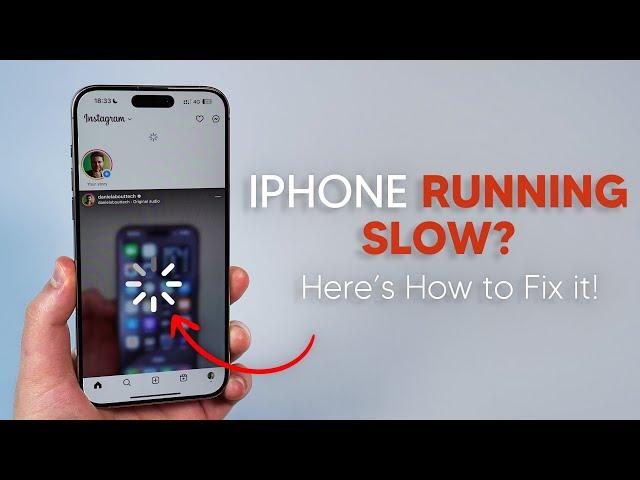 iPhone Running Slow?! Here's How to Fix It!