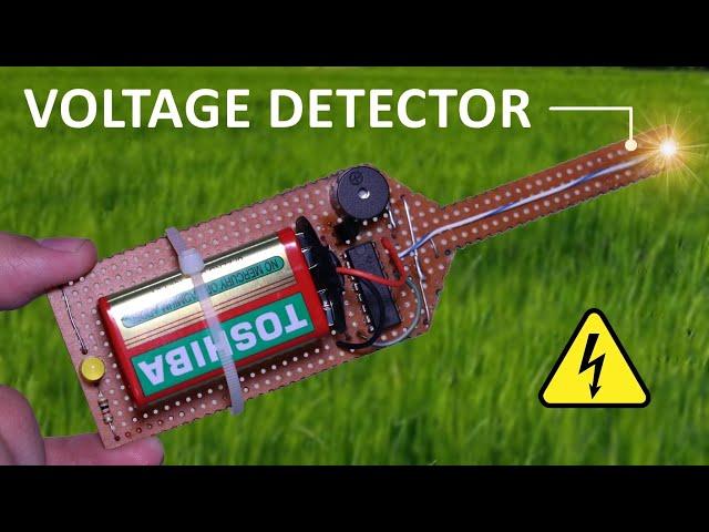 How to make Wireless AC Voltage Detector Pen | Non Contact Electrical Tester