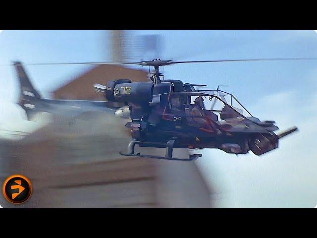 BLUE THUNDER | Final Fight Scenes | Roy Scheider, Malcolm McDowell