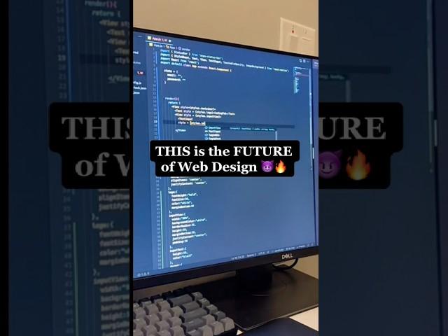 Future Of Web Designer | Html/Css  #shorts #web #design