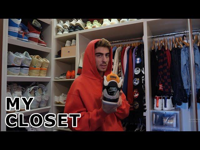 18-Year-Old Shows Off $150,000 High-End Sneaker & Clothing Closet