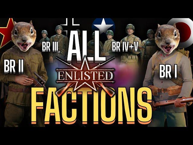 ENLISTED BUT I PLAY AS ALL TIERS AND ALL FACTIONS! (Enlisted Gameplay)