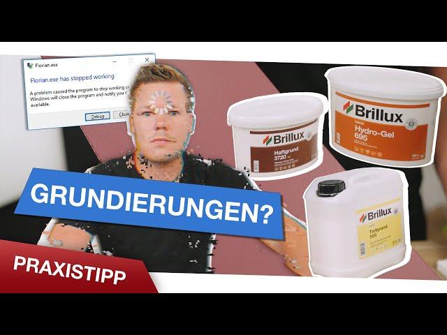 Grundierung: Haftgrund oder Tiefengrund? Wir erklären dir den Unterschied.