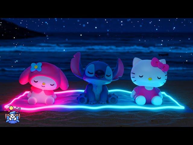 Fall Asleep Instantly - Gentle Piano – Heal Anxiety & Find Inner Peace - Kuromi, Hello Kitty, Stitch