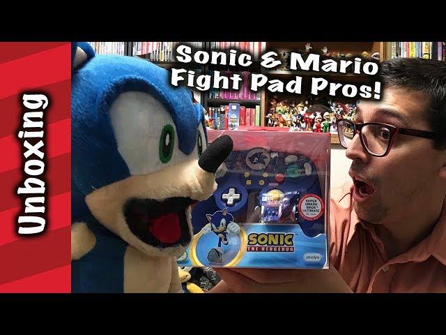 Sonic & Mario Fight Pad Pro. Unboxing