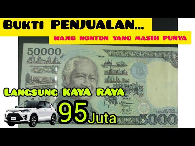 AUTO LANGSUNG KAYA ⁉️ bukti penjualan uang kertas 50 ribu rupiah Suharto.