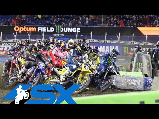 Supercross Round #13 450SX Highlights | Foxborough, MA Gillette Stadium | Apr 13, 2024