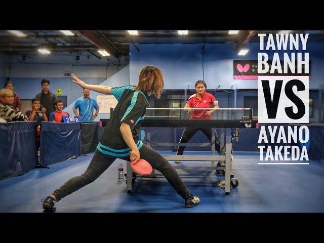 US Olympic Legend Tawny Banh vs. Top Amateur YouTube Star Ayano Takeda // 2022 LATTA Post Xmas Party