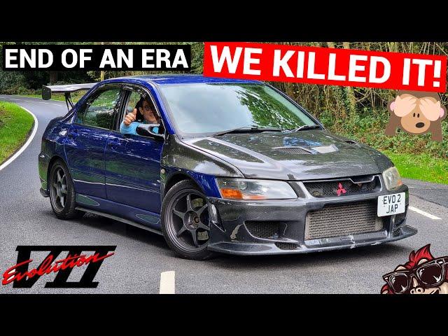  (4K) MONSTER LANCER EVO 7 FULL STREET ATTACK - DRIVEN TO THE LIMIT!