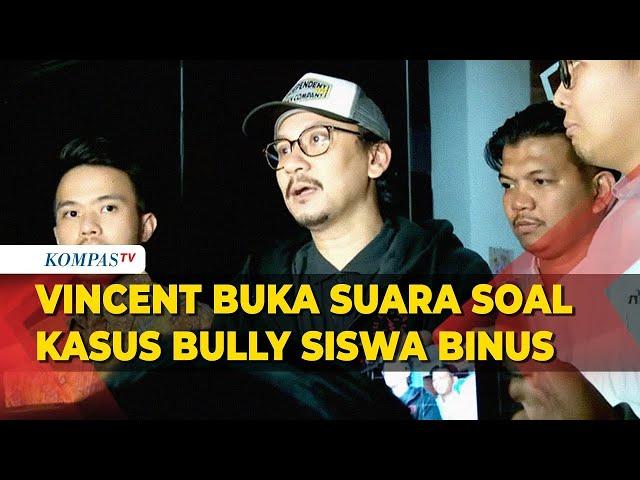 [FULL] Vincent Buka Suara Terkait Kasus Bully Siswa Binus School Usai Diperiksa Polisi