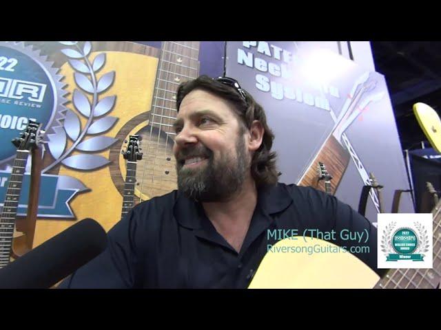 Riversong Guitars - #NAMMshow2023 Interview - musicUcansee.com