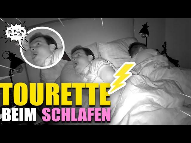 Tourette beim Schlafen- WIR zeichnen GISELA beim SCHLAFEN auf  Gewitter im Kopf