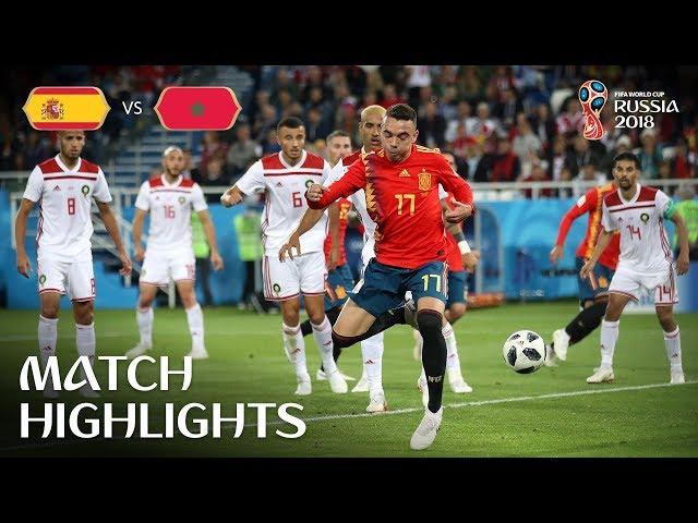 Spain v Morocco | 2018 FIFA World Cup | Match Highlights